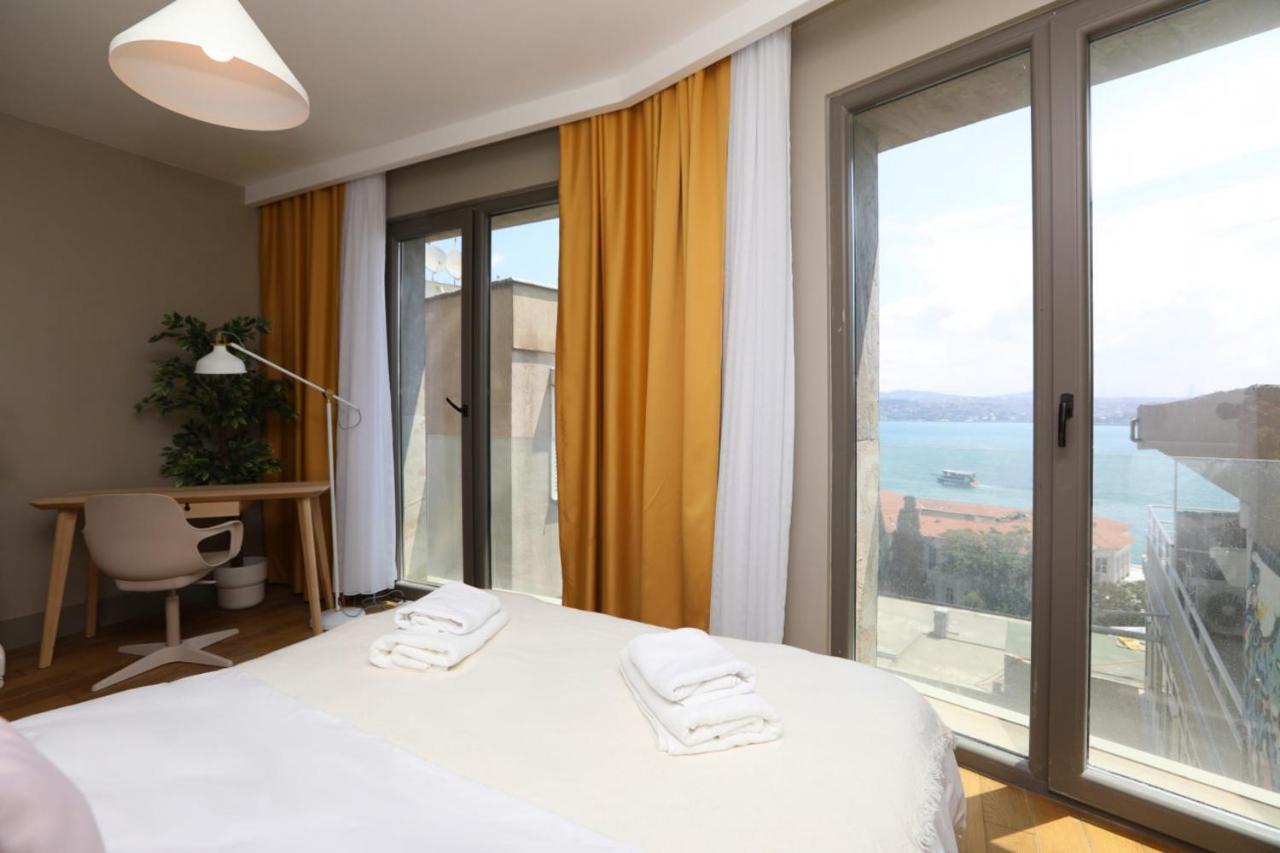 Excellent Flat W 360 Bosphorus View In Cihangir Estambul Exterior foto